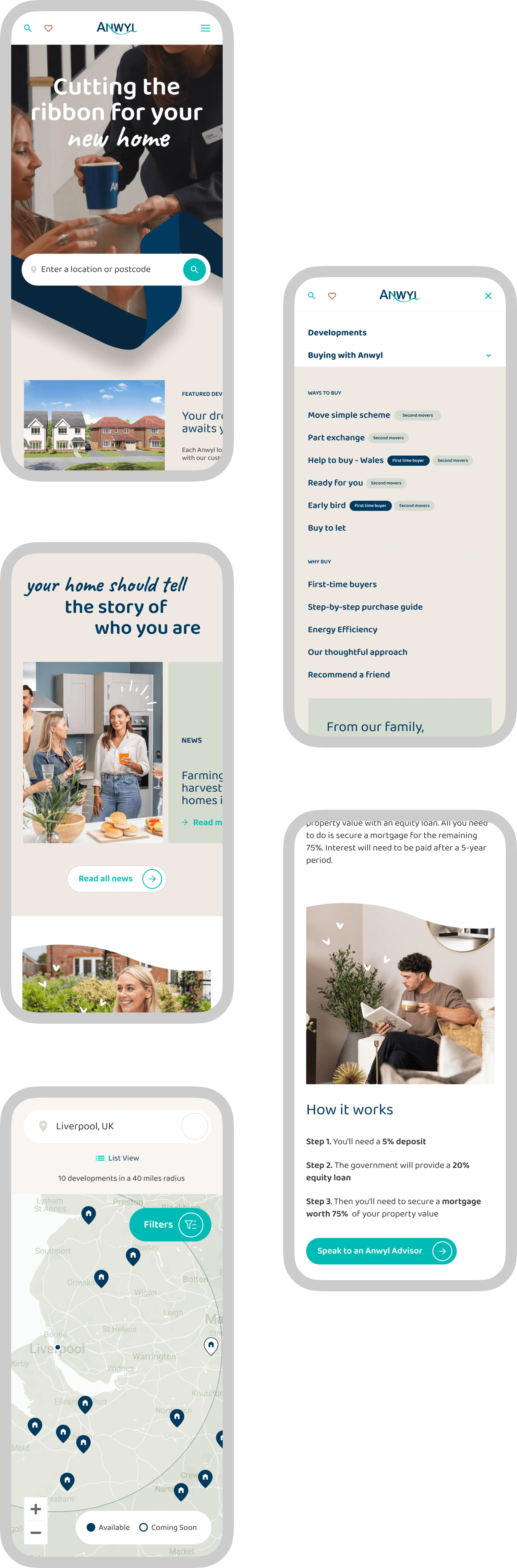 Anwyl mobile designs