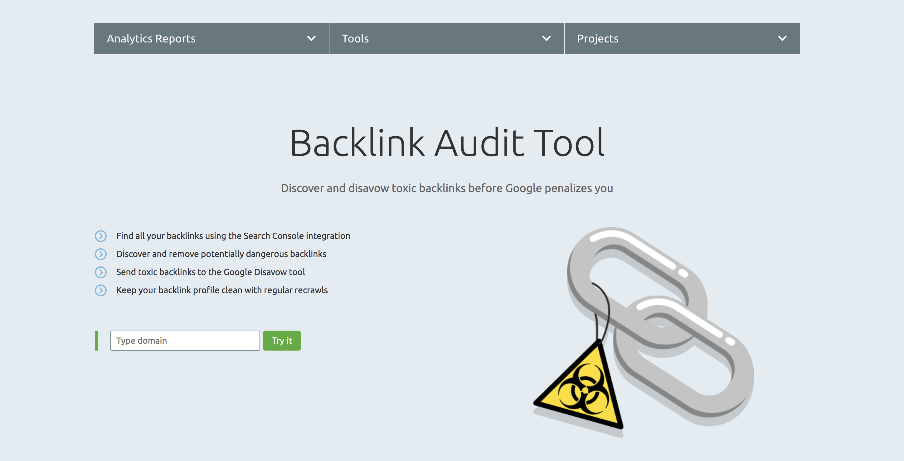 backlink audit tool