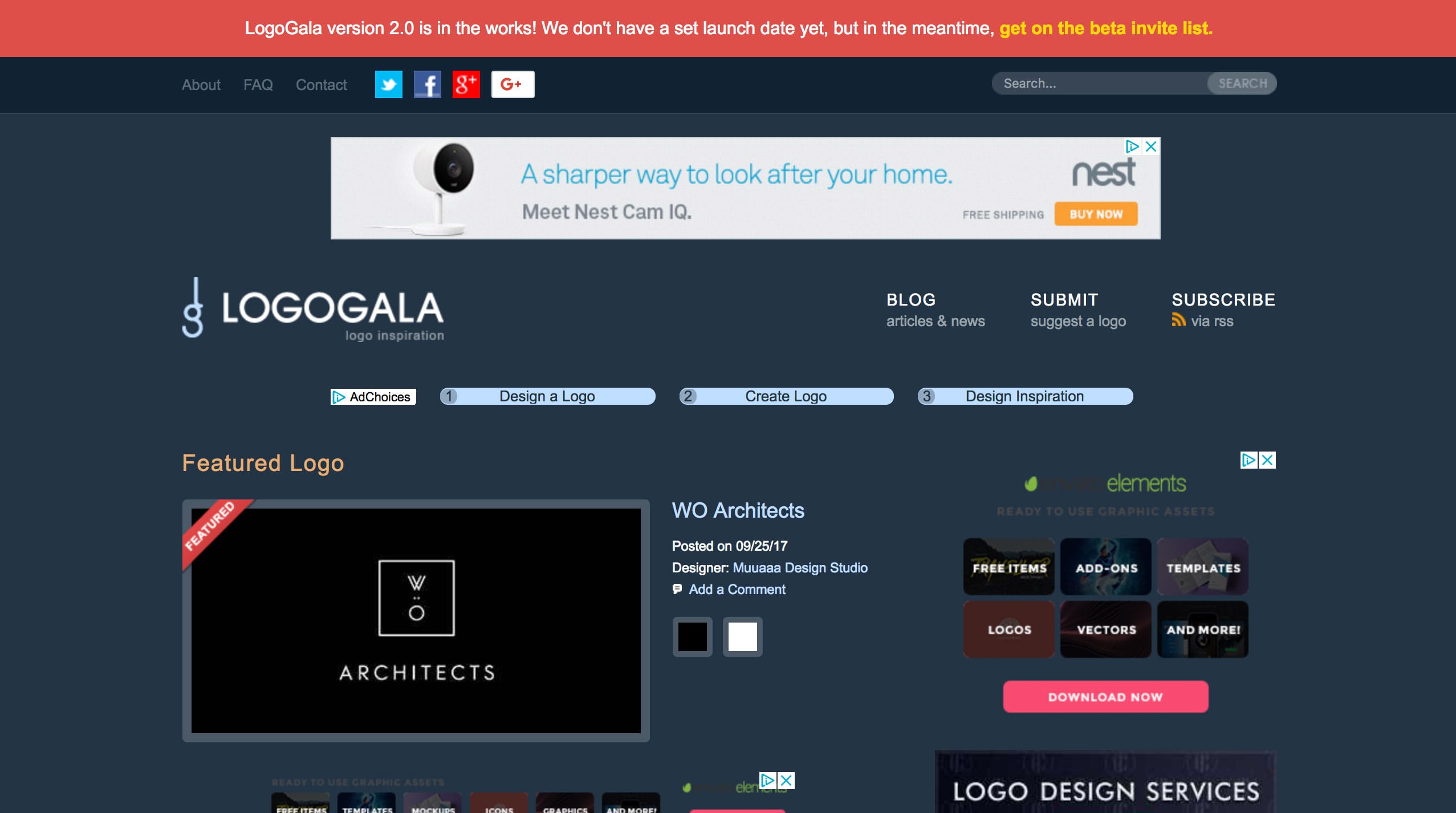 Logo Gala Website